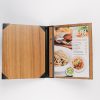 MENU RUSTIC INSERT PLASTIC 21 X 30CM – BROWN