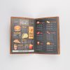 SOFT MENU COVER 21 X 30CM – BROWN - Image 2