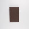 MENU COVER LEATHER INSERT PLASTIC 15 X 30CM - DARK BROWN - Image 6