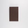MENU COVER LEATHER INSERT PLASTIC 15 X 30CM - DARK BROWN - Image 7